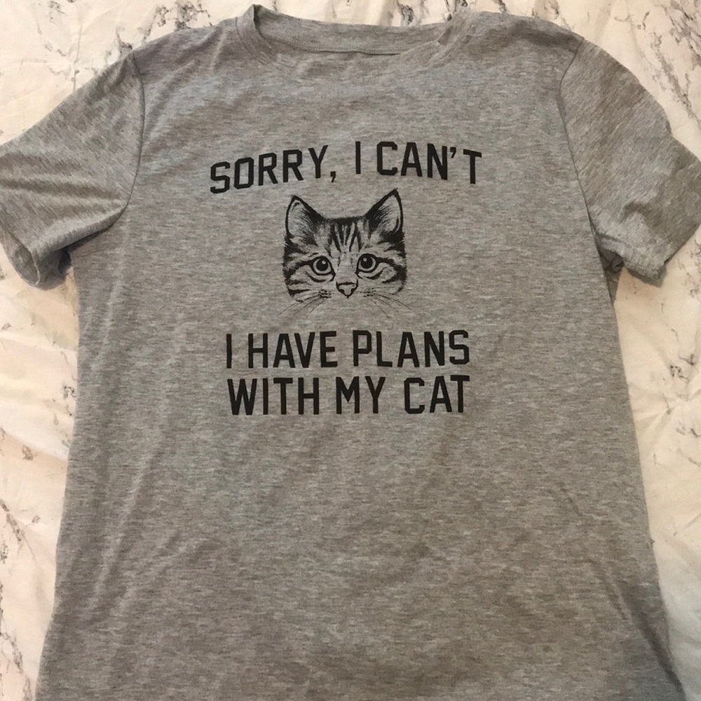 Cat tee